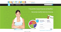 Desktop Screenshot of medicahealthysavings.com